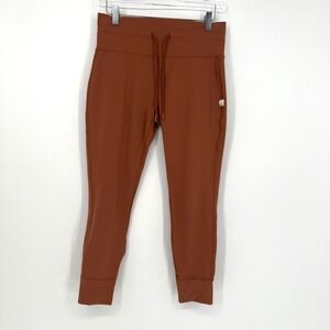 Vuori Daily Legging Womens L Rust Red Athleisure Workout Gym Training VW323
